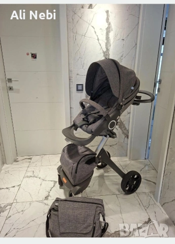 Детска количка STOKKE в много добро състояние , снимка 5 - Детски комплекти - 54042949