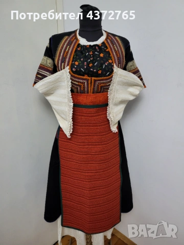 #95 Кюстендилска носия , снимка 2 - Антикварни и старинни предмети - 54367866