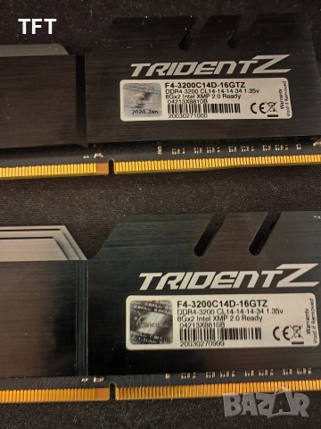 G.skill ram ddr4 16Gb (2x8) 3200MHz CL14, снимка 2 - RAM памет - 55277598