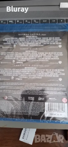 Батман черния рицар трилогия , снимка 2 - Blu-Ray филми - 55449949