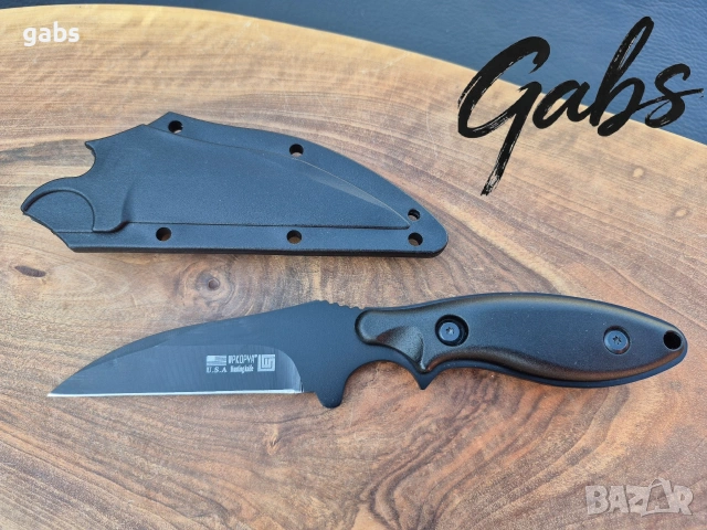 Фиксиран нож WPKOPYA USA Hunting Knife,фултанг с твърда кания, снимка 2 - Ножове - 54467540