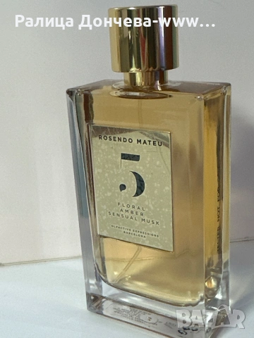 Rosendo Mateu No.5 Floral Amber Sensual Musk – унисекс парфюм