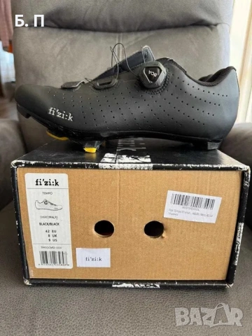 Шосейни обувки Fizik Tempo R5 + педали Shimano R550, снимка 7 - Велосипеди - 53996785