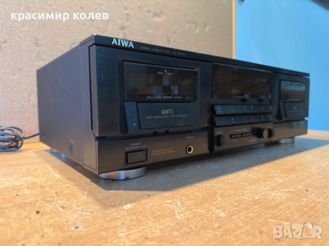 касетен дек "AIWA AD-WX616", снимка 5 - Декове - 54706380