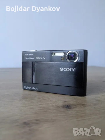 Sony Cyber-shot DSC-T10 РЕТРО СНИМКИ Стил Y2K (Year 2000) Дигитален Фотоапарат Пълен Комплект, снимка 2 - Фотоапарати - 55179302