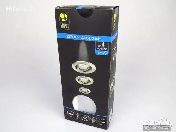 Lightthings Optima inbouwset 3×4,2W точков лъч, LT11530, снимка 2 - Лед осветление - 54874668