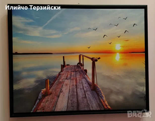 Картина - платно - масло - рамка