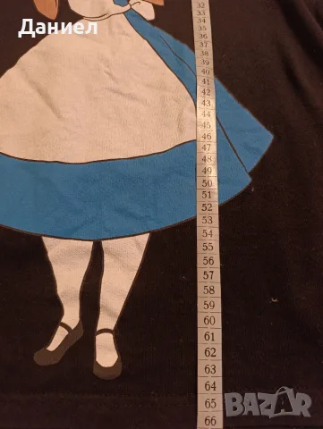 Тениска Alice in Wonderland x Zara, снимка 7 - Тениски - 55540819