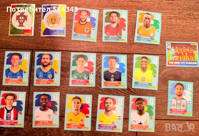 Стикери World Cup 2026 Panini
