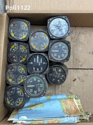 Уреди от самолет, снимка 7 - Антикварни и старинни предмети - 50496973