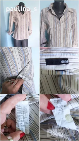 Четири различни броя / Дамска маркова риза "Temptation", "H&M", "Check up" и Turkey , снимка 16 - Ризи - 55613116