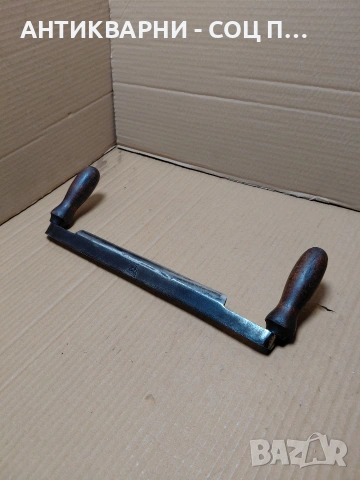 Стар Ръчно Кован Дърводелски Немски Рукан. НОМЕР 744., снимка 4 - Антикварни и старинни предмети - 54175957