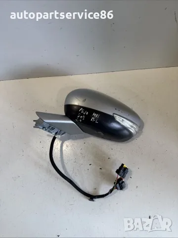 Предно ляво странично огледало сребристо за Peugeot 508 OEM 2.0 HDi (2012) #23333, снимка 3 - Части - 55584072