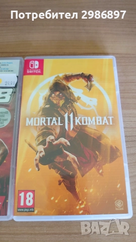 Игри за Nintendo Switch WWE 2018 / NFS / MORTAL COMBAT 11, снимка 2 - Игри за Nintendo - 54634239