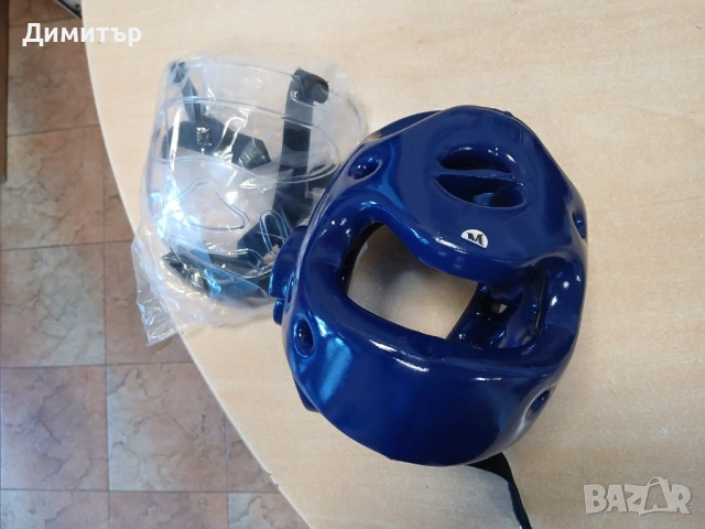 Каска за бокс / кикбокс с предпазители за бузи, снимка 4 - Спортна екипировка - 54325482