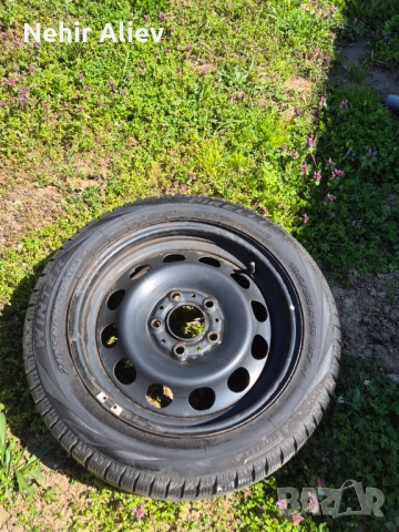 Продавам комплект джанти с гуми, снимка 2 - Други - 54319356