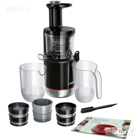 НОВА! Бавнооборотна сокоизстисквачка BOSCH VitaExtract MESM731M 150W , снимка 2 - Сокоизстисквачки и цитрус преси - 55407801