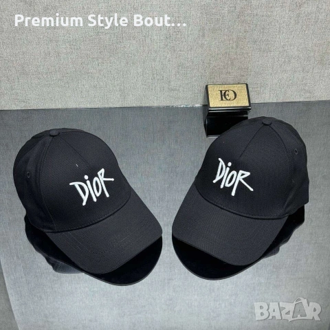 шапки с козирка nike adidas lacoste chanel dolce gabbana Christian Dior versace prada , снимка 6 - Шапки - 54173907