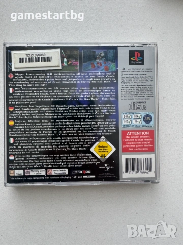   Crash Bandicoot 2 Cortex Strikes Back за PS1, снимка 2 - Игри за PlayStation - 54884031