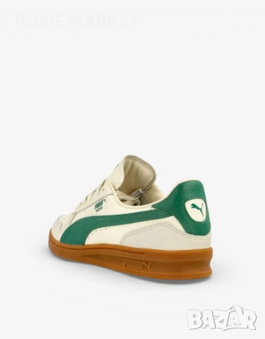 PUMA Indoor Og Shoes White/Green Мъжки маратонки PUMA Indoor OG в бяло и зелено с първокласна кожа , снимка 4 - Маратонки - 54661093