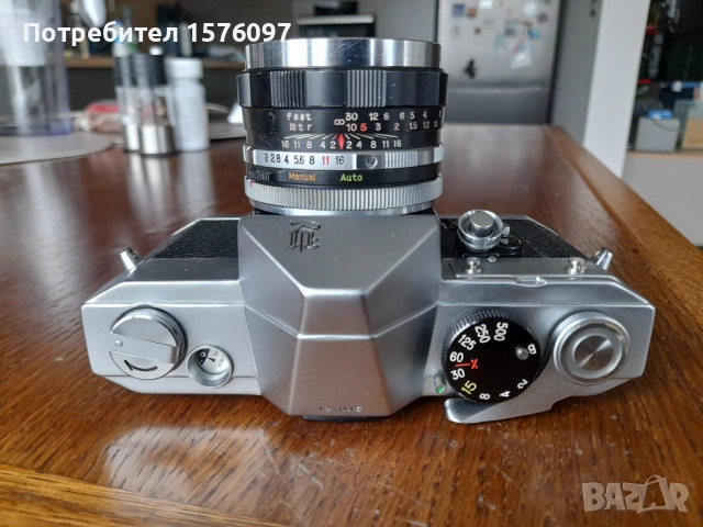 Японски фотоапарат Petri / Revue V6​ и обектив Petri 55mm f/2, снимка 5 - Фотоапарати - 54369884