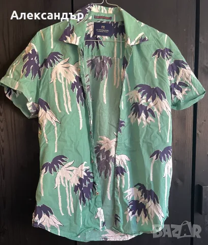 Риза с къс ръкав Scotch & Soda, размер S