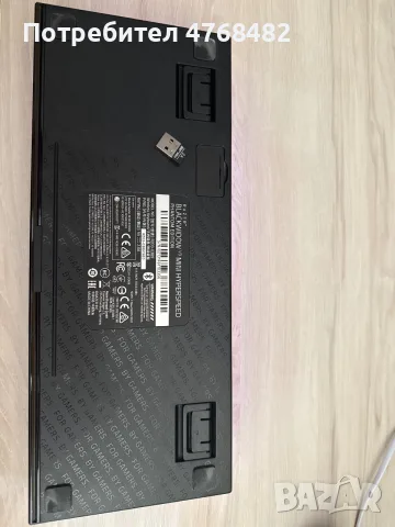 Клавиатура Razer blackwidow v3 mini hyperspeed phantom edition , снимка 3 - Клавиатури и мишки - 55328871