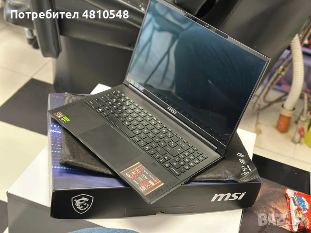 MSI Stealth A16 AI+, снимка 2 - Лаптопи за игри - 54339453
