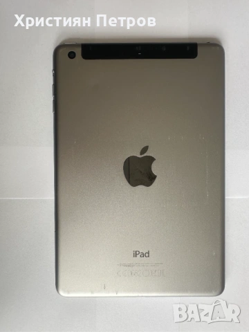iPad mini 3 Wi-Fi + Cellular - A1600 - Черен - 16GB памет - Фабрично Отключен, снимка 10 - Таблети - 54562743