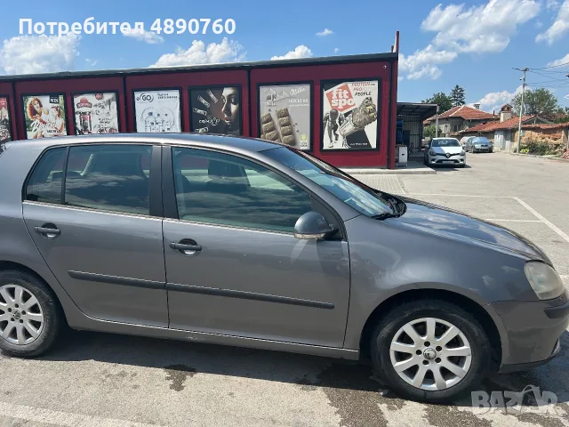VW- Golf 5 1. 9 TDI 2006г тъмно сив металик, снимка 5 - Автомобили и джипове - 55340501