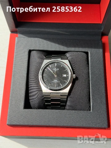 Tissot PRX Powermatic 80 Black | 40mm | Гаранция, снимка 2 - Мъжки - 54376865