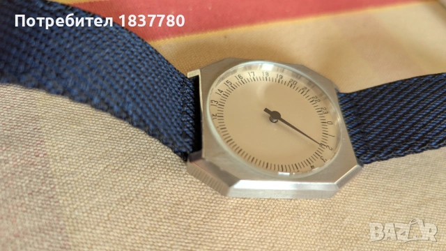 Часовник Slow Watch JO, 1 сртелка, Swiss made, снимка 2 - Мъжки - 54645977