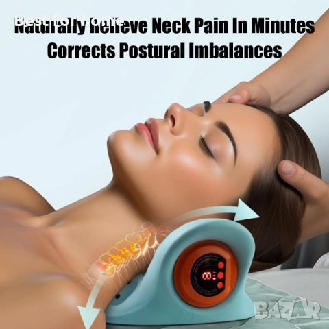 4-в-1 масажор, най-добрият масажор за шиацу врата и гърба за 2025 г, снимка 2 - Масажори - 54069270