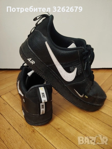 Nike air force 1 swoosh name оригинални размер 45, снимка 5 - Маратонки - 54549255