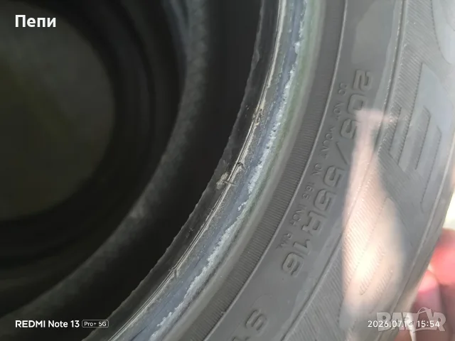 Зимни гуми 205/55/16 DEBICA като нови, снимка 5 - Гуми и джанти - 55468128