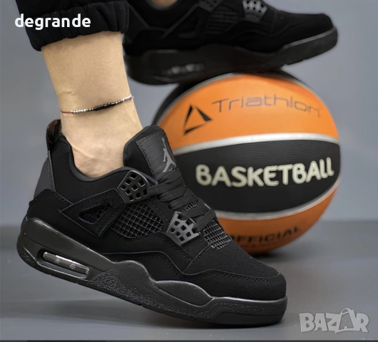 👟Nike air jordan 4 Цвят - Black Cat