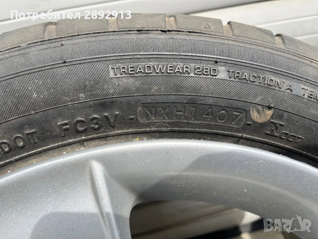 Джанти субару 5х100 16”, снимка 8 - Гуми и джанти - 54295977