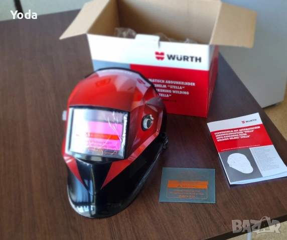 Соларен заваръчен шлем Wurth. , снимка 4 - Други инструменти - 54148861