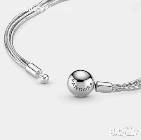 Гривна PANDORA Moments Multi Snake Chain Bracelet, снимка 3 - Гривни - 55132806