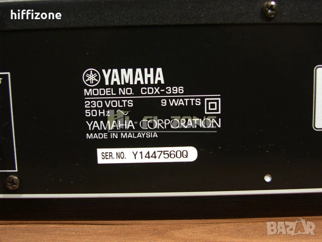 CD плеър    Yamaha cdx-396 , снимка 9 - Ресийвъри, усилватели, смесителни пултове - 54215332