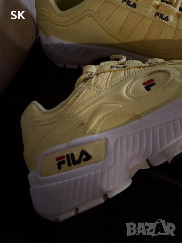 Маратонки FILA жълти, снимка 5 - Маратонки - 55405890