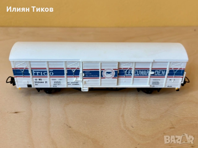 Товарен вагон PIKO 95588 NS Frico в H0 DC влак, влакче, снимка 8 - Влакчета, самолети, хеликоптери - 54789185