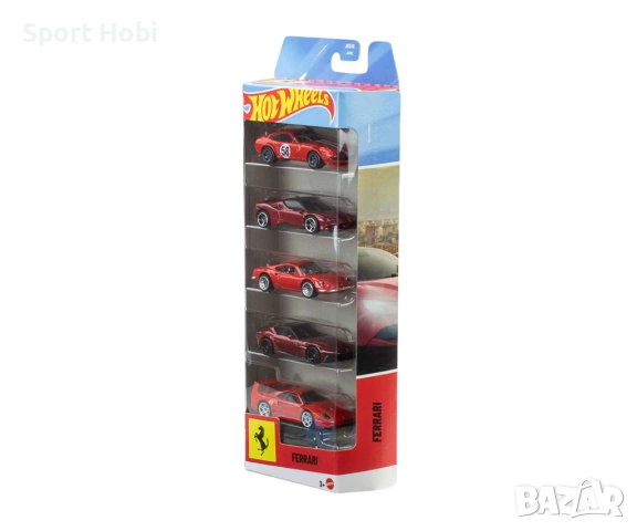 Hot Wheels Ferrari 5 Pack