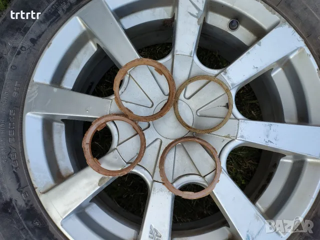 Лети алуминиеви джанти 15", 5x110, 6.5J, ET 38mm, снимка 3 - Гуми и джанти - 52256524