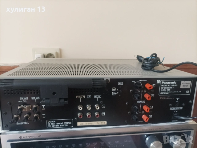 Продавам комбайн дек, усилвател и тунер Panasonic SG-65, снимка 7 - Ресийвъри, усилватели, смесителни пултове - 55071783
