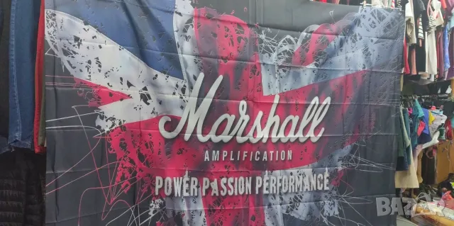 голям транспарант MARSHALL, снимка 6 - Китари - 55382811