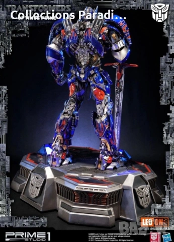 Prime 1 Studio Transformers Optimus Prime статуя фигура колекции, снимка 9 - Колекции - 54149410
