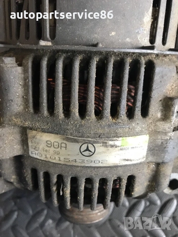 Алтернатор Valeo за Mercedes A-Class W168 170 CDI (1997–2002) A0101543902, снимка 3 - Части - 55155631