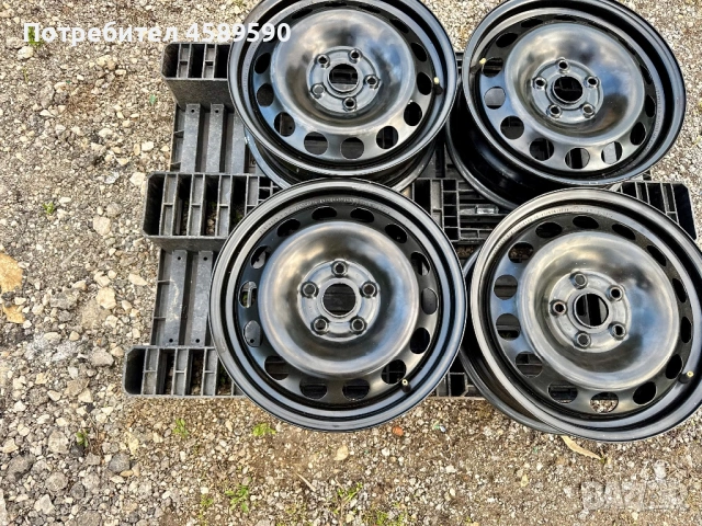 4бр.ЧИСТО НОВИ Оригинални железни джанти 16цола ET50 за Vw,Audi,Seat,Skoda, снимка 5 - Гуми и джанти - 51808249