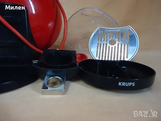 Кафемашина с гаранция 1 година NESCAFÉ® за капсули Dolce Gusto Krups Melody.Red, снимка 3 - Кафемашини - 55401549